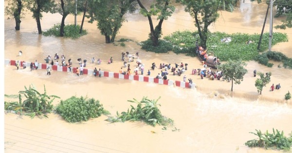 দেশে বন্যা